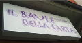 insegna a cassonetto insegna a cassonetto
