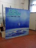stand richiudibile con telo in stampa digitale stand richiudibile con telo in stampa digitale